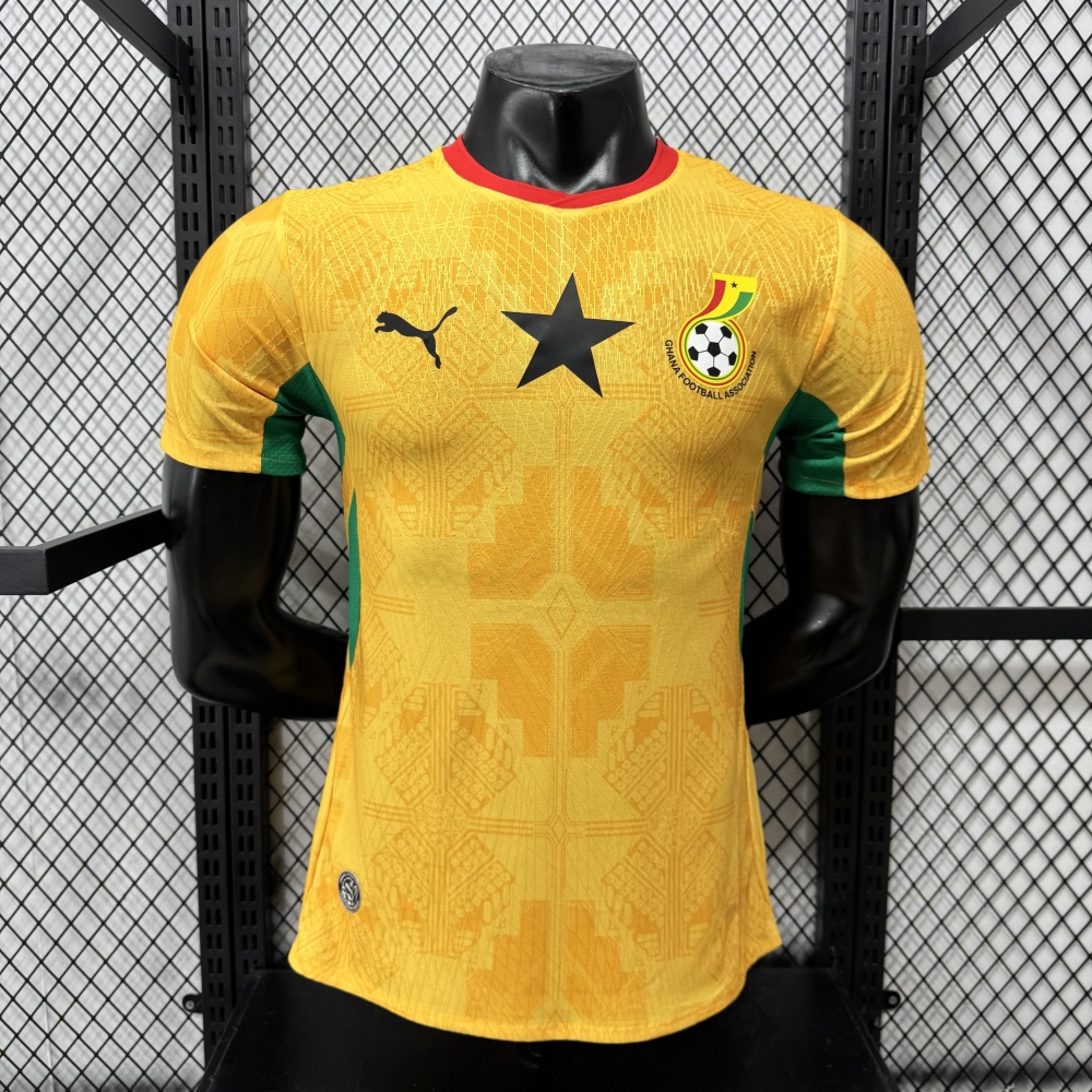 2026 World Cup Ghana Away Jersey Player Version