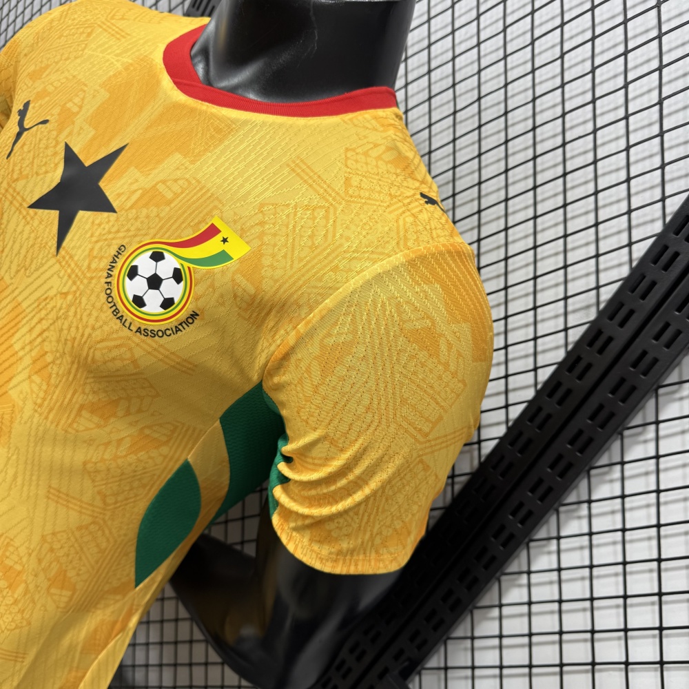 2026 World Cup Ghana Away Jersey Player Version