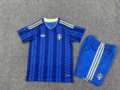 2026 World Cup Sweden Away Kids Jersey