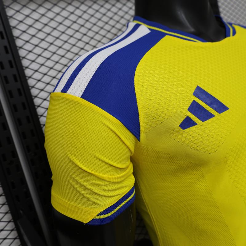 2026 World Cup Sweden Home Jersey Player Version