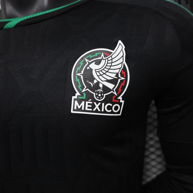 2026 World Cup Mexico Third Away Jersey Player Version Long Sleeve