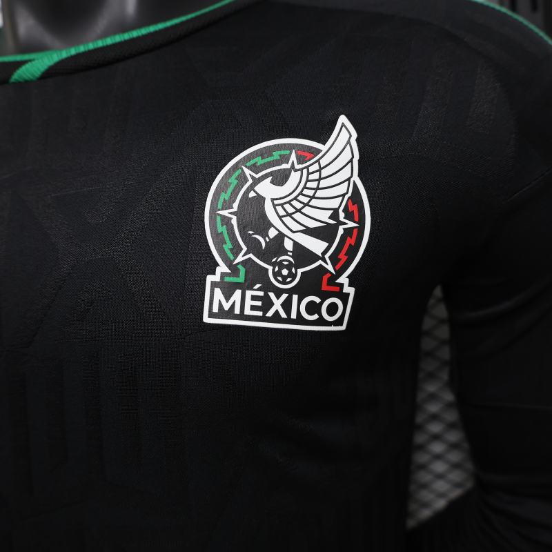 2026 World Cup Mexico Third Away Jersey Player Version Long Sleeve