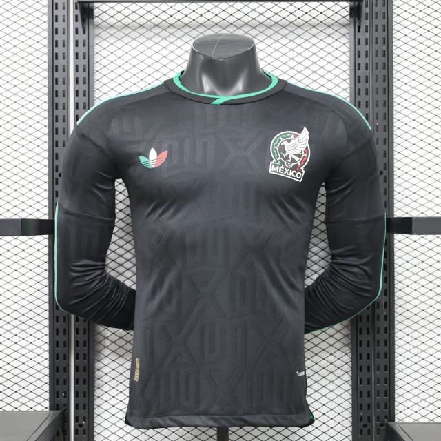 2026 World Cup Mexico Third Away Jersey Player Version Long Sleeve