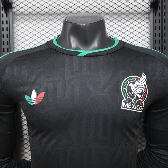 2026 World Cup Mexico Third Away Jersey Player Version Long Sleeve