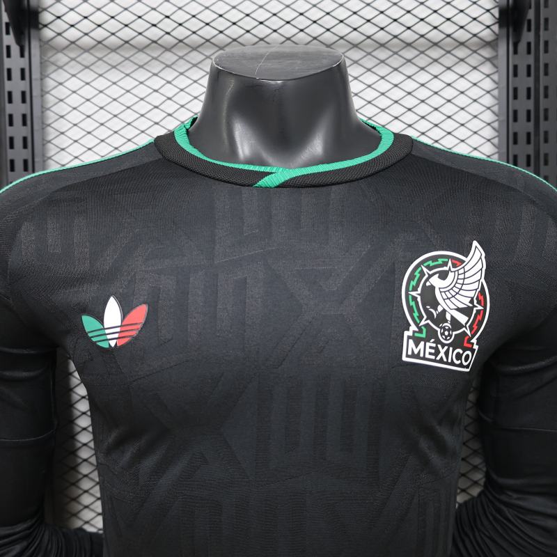 2026 World Cup Mexico Third Away Jersey Player Version Long Sleeve