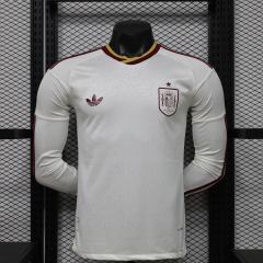 2026 World Cup Spain Away Jersey Player Version Long Sleeve
