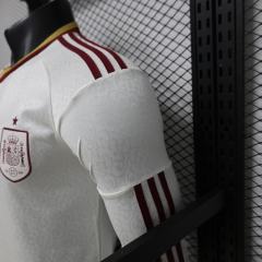 2026 World Cup Spain Away Jersey Player Version Long Sleeve