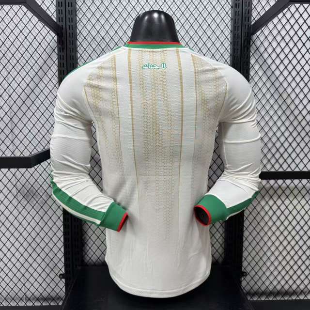 2026 World Cup Algeria Home Jersey Player Version Long Sleeve
