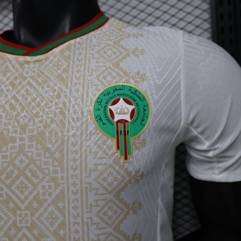 2026 World Cup Morocco Away Jersey Player Version