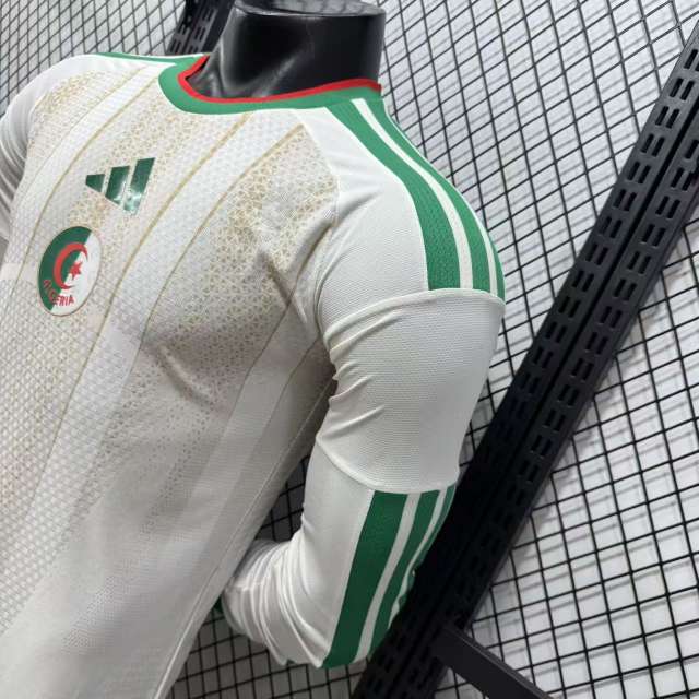 2026 World Cup Algeria Home Jersey Player Version Long Sleeve