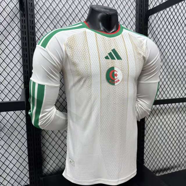 2026 World Cup Algeria Home Jersey Player Version Long Sleeve