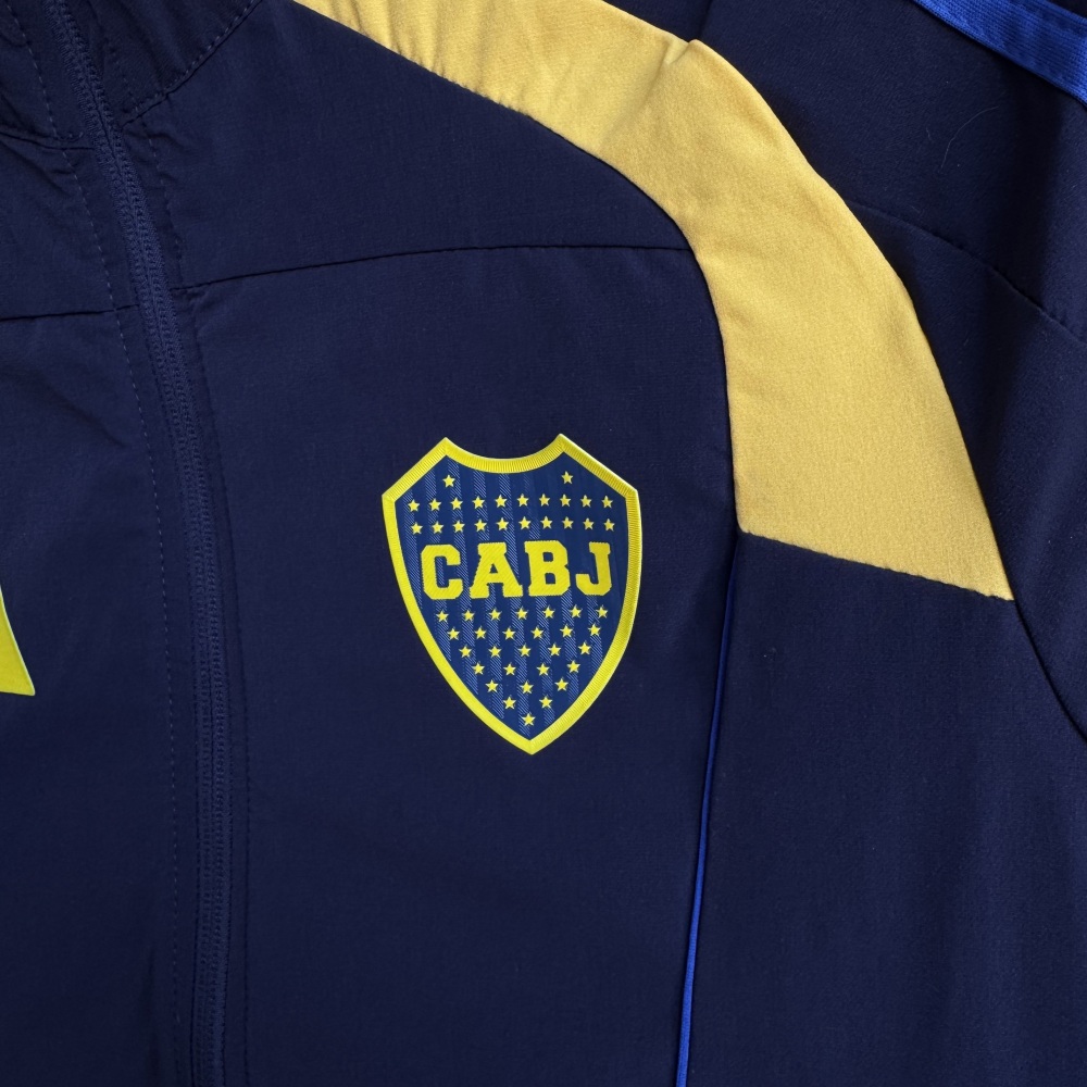 2025/26 Boca Juniors Full Zip Windbreaker Coat Se
