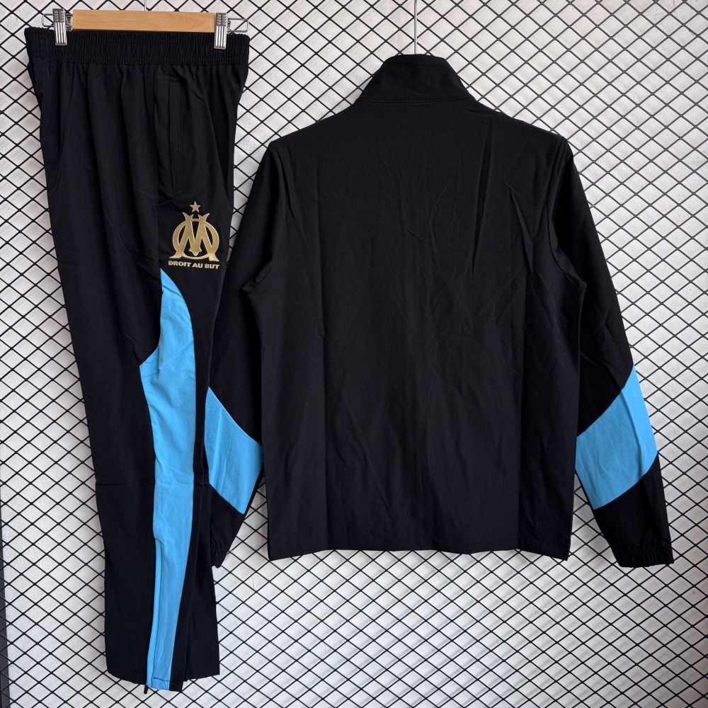 2026/27 Marseille Full Zip Windbreaker Coat Set