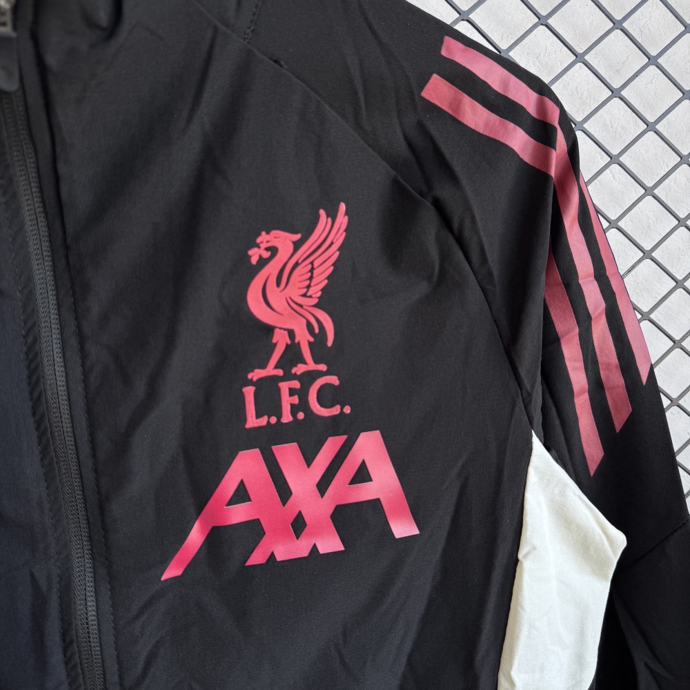 2025/26 Liverpool Full Zip Windbreaker Coat Set