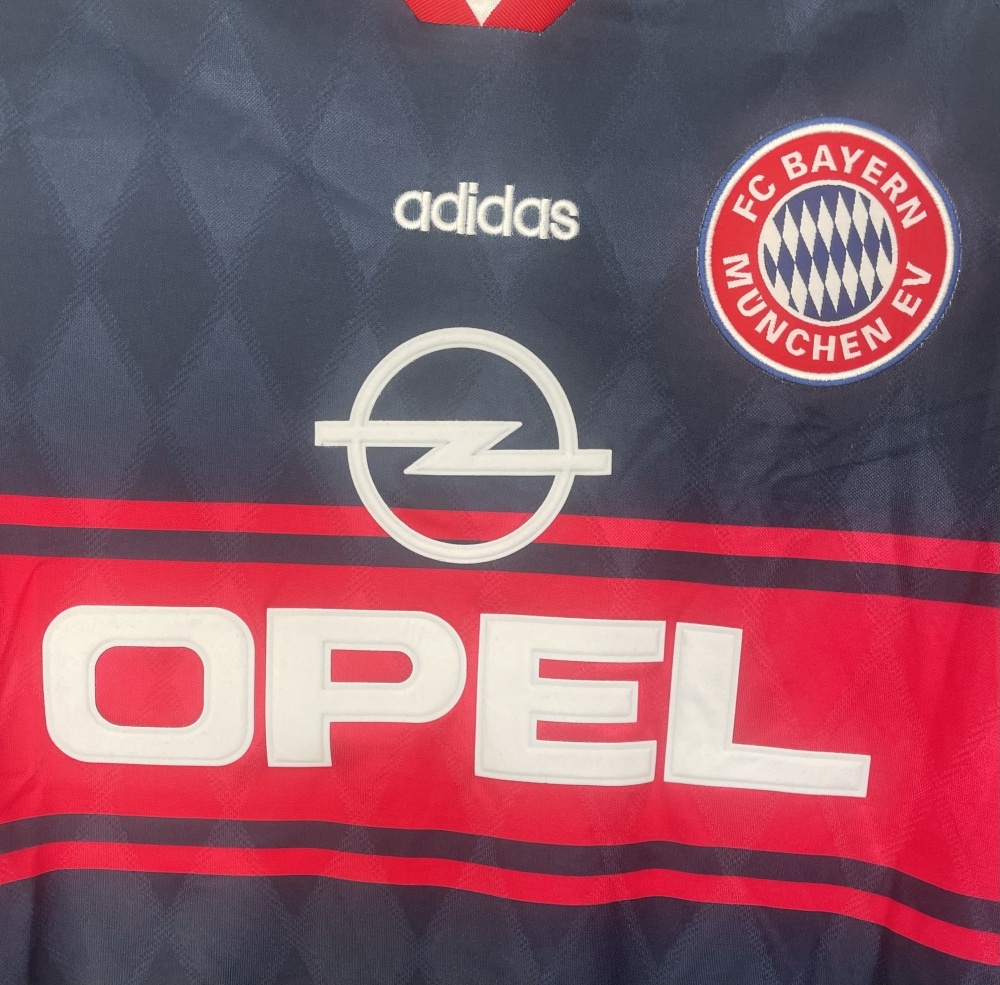 1997/99 Bayern Munich Home Retro Jersey Long Sleeve