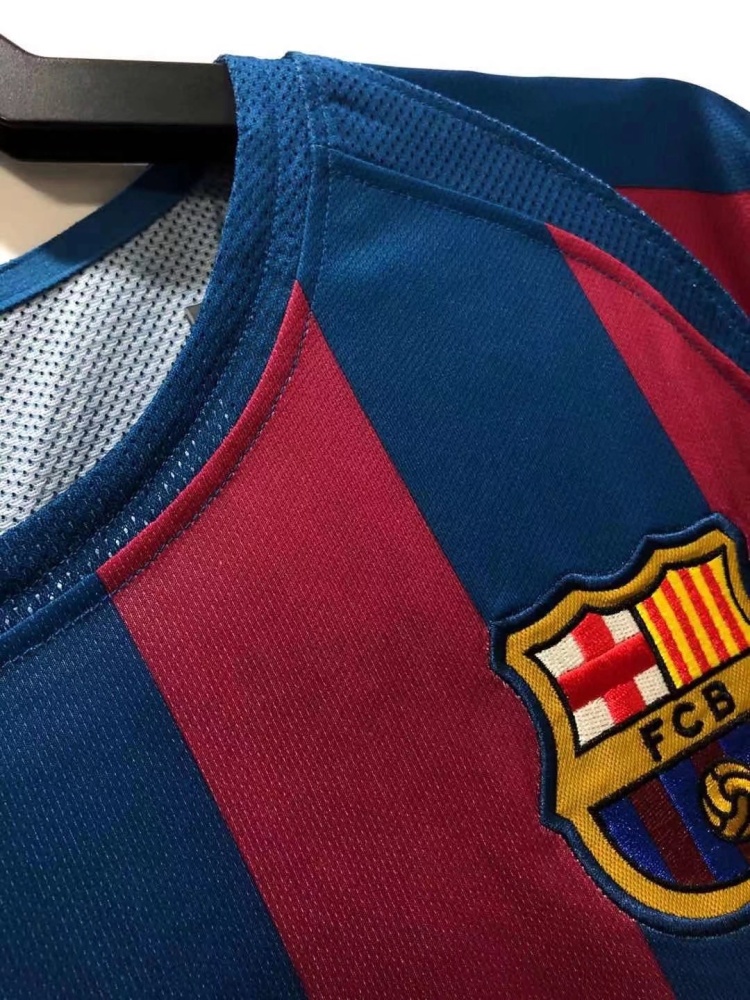 2005/06 Barcelona Home UCL Final Retro Jersey