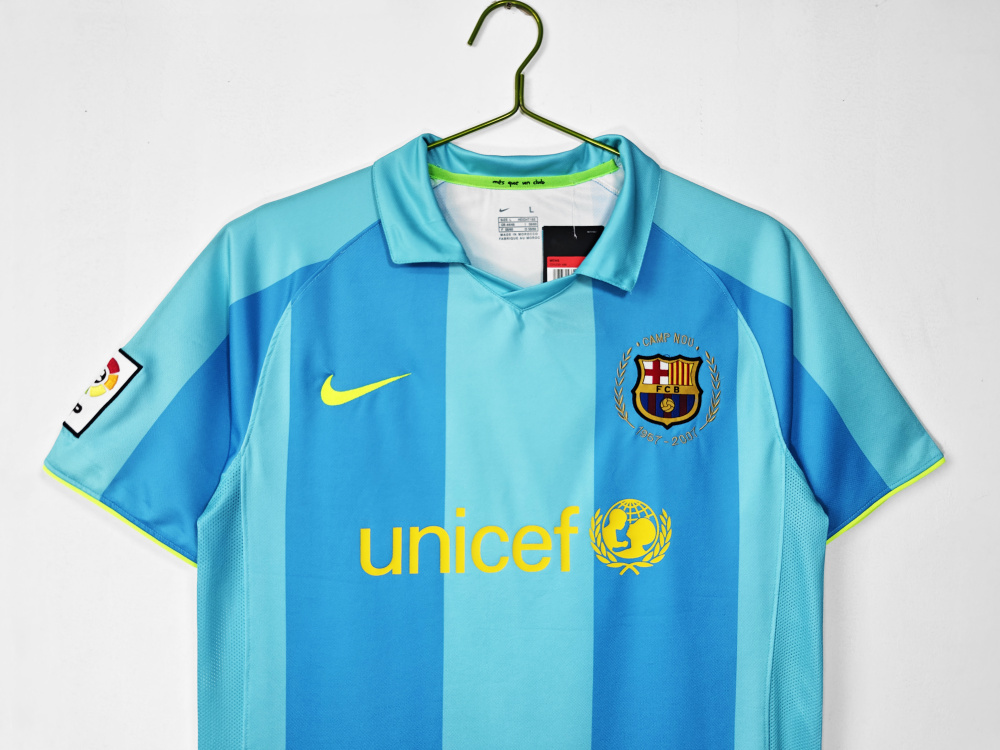 2007/08 Barcelona Away Retro Jersey