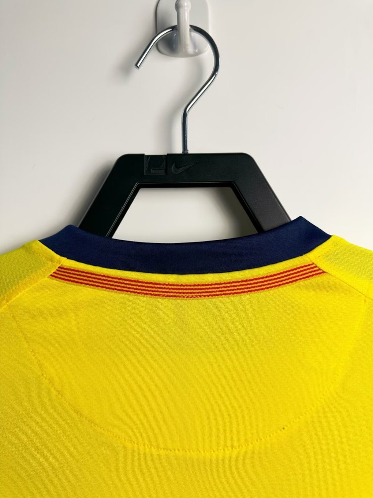 2008/09 Barcelona Away Retro Jersey Long Sleeve