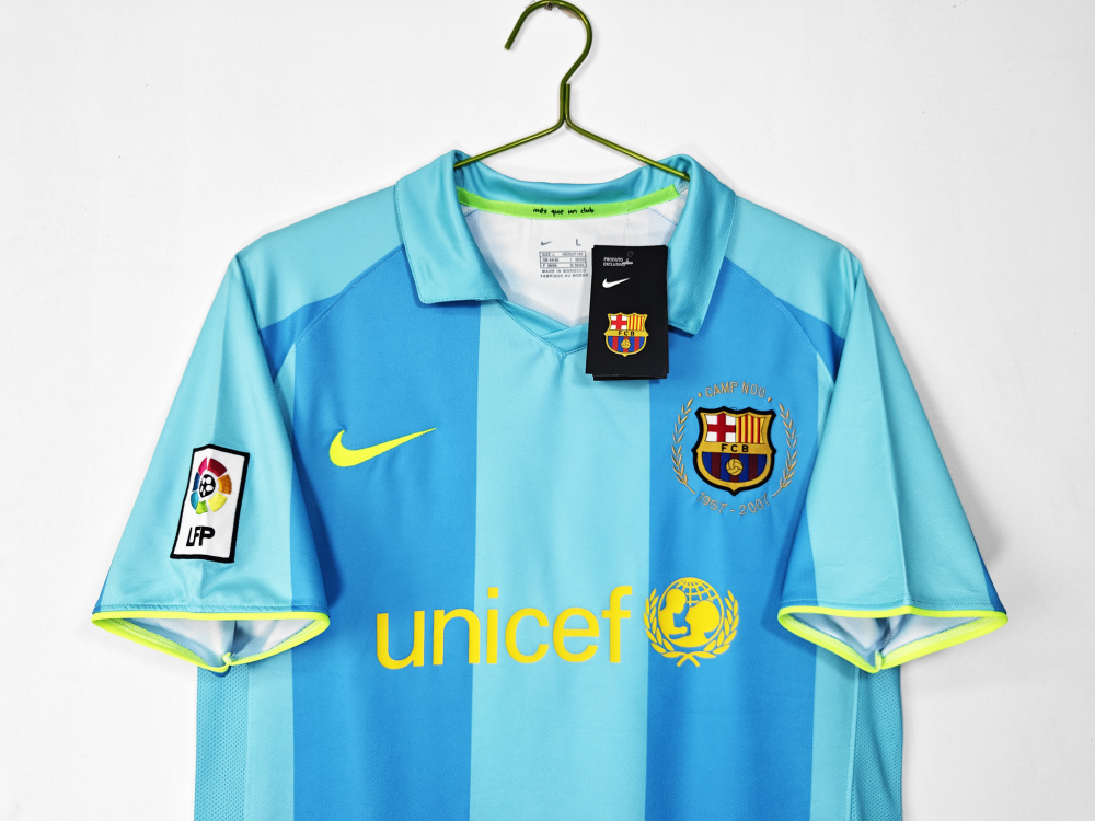 2007/08 Barcelona Away Retro Jersey