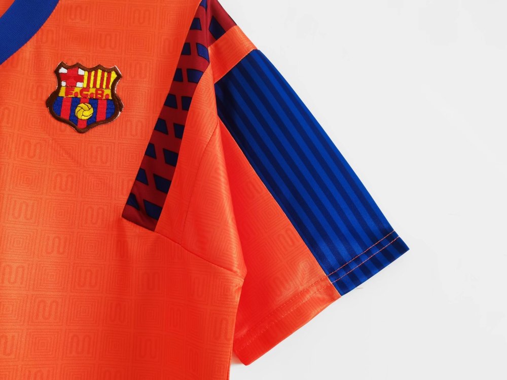 1991/92 Barcelona Away Retro Jersey