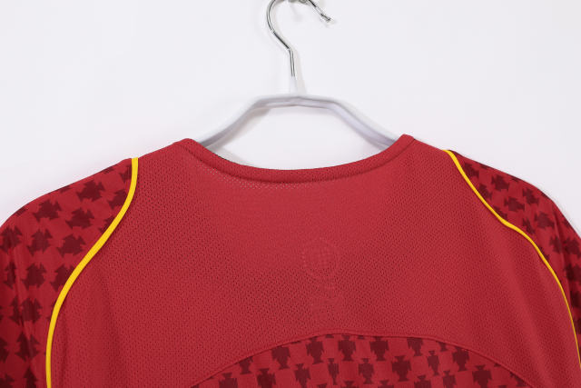 2004 Euro Cup Portugal Home Retro Jersey