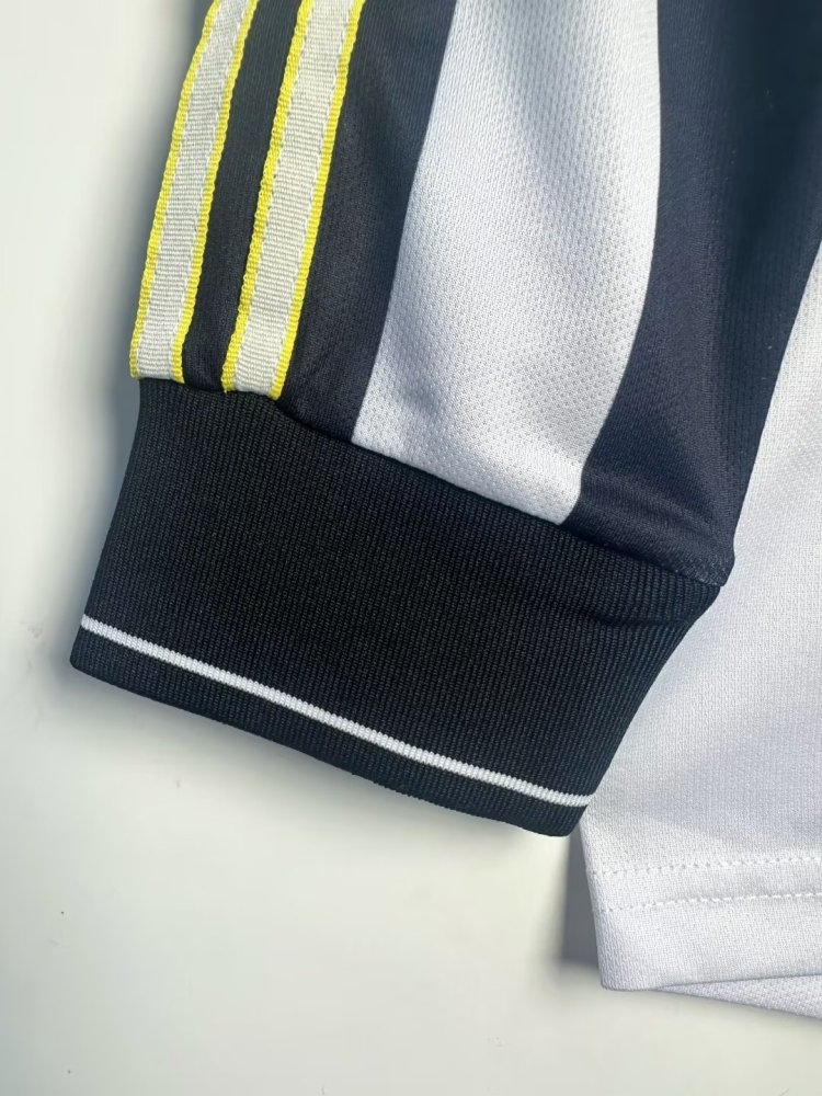 1997/99 Newcastle United Home Retro Jersey Long Sleeve