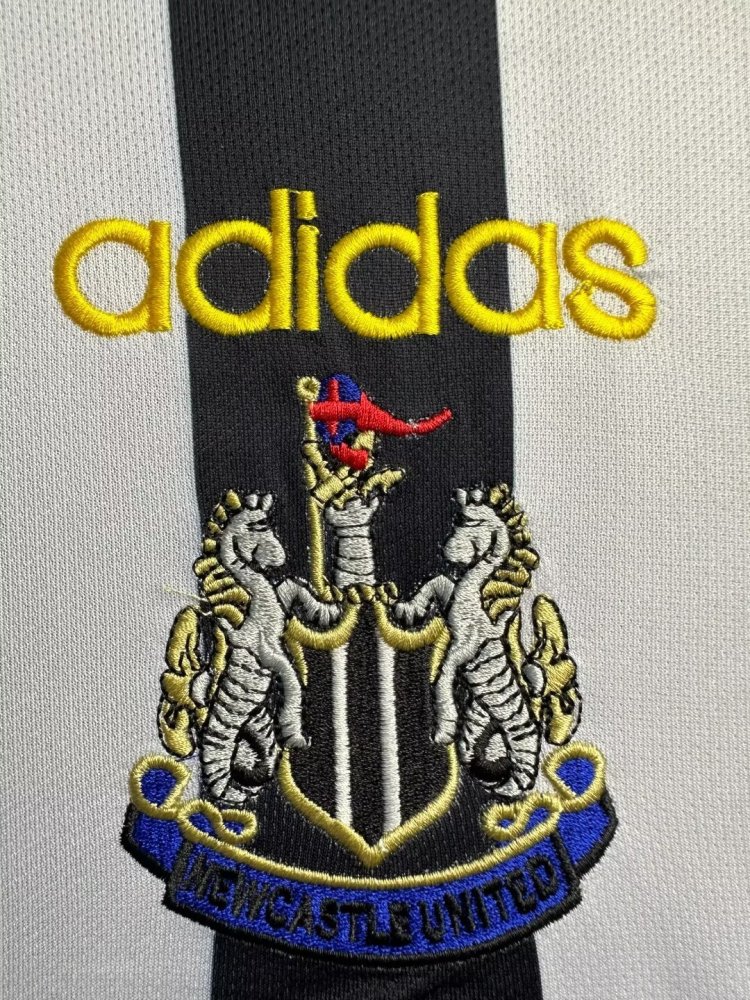 1997/99 Newcastle United Home Retro Jersey Long Sleeve
