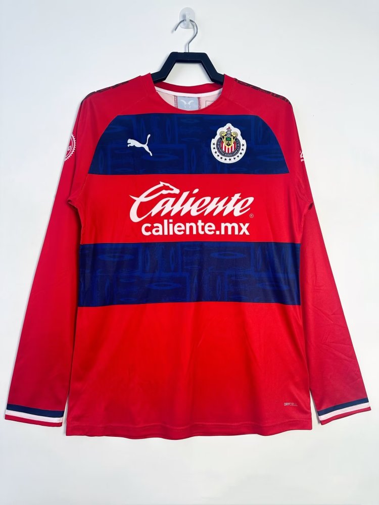 2019/20 Chivas Home Retro Jersey Long Sleeve