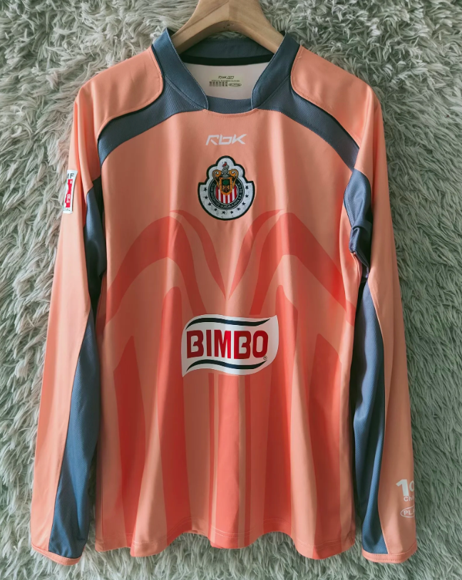 2006/07 Chivas Goalkeeper Retro Jersey Long Sleeve