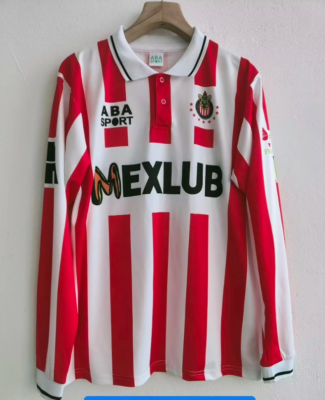 1994/95 Chivas Home Retro Jersey Long Sleeve