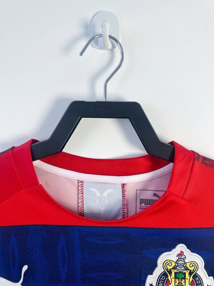2019/20 Chivas Home Retro Jersey Long Sleeve