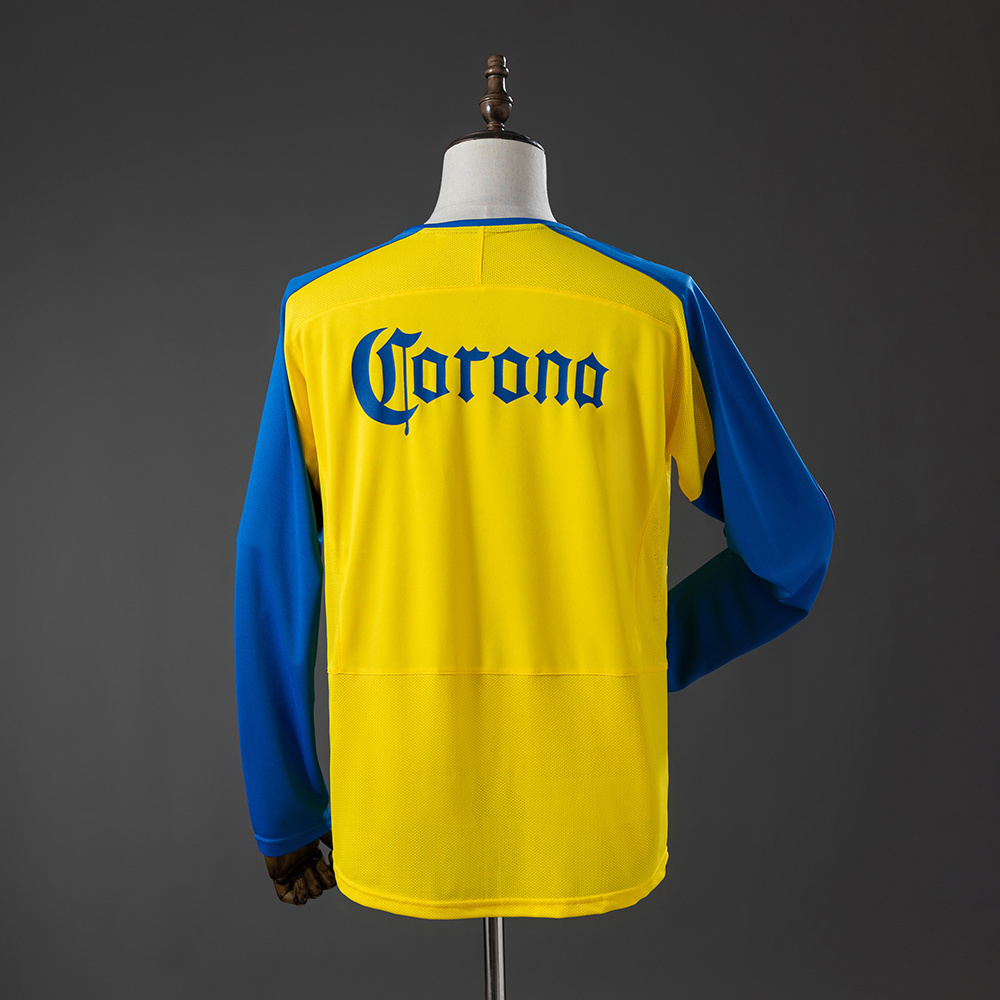 2003/04 Club America Home Retro Jersey Long Sleeve