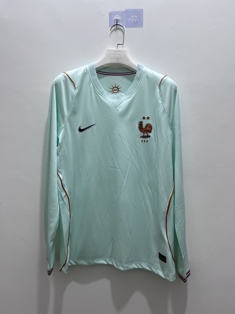 2026 World Cup France Away Jersey Long Sleeve