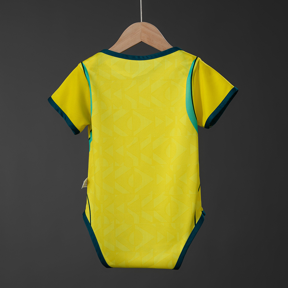 2026 World Cup Brazil Home Baby Jersey