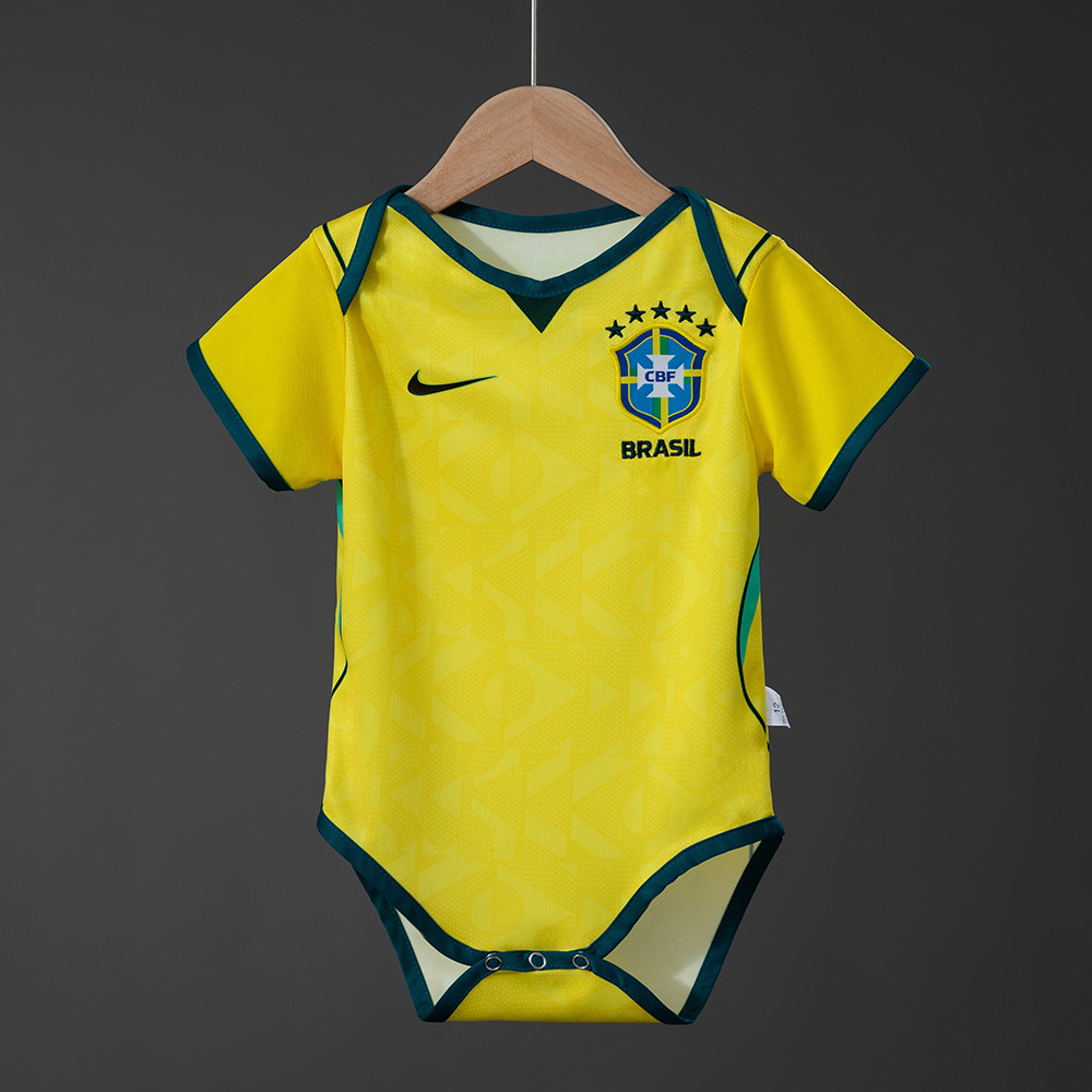 2026 World Cup Brazil Home Baby Jersey