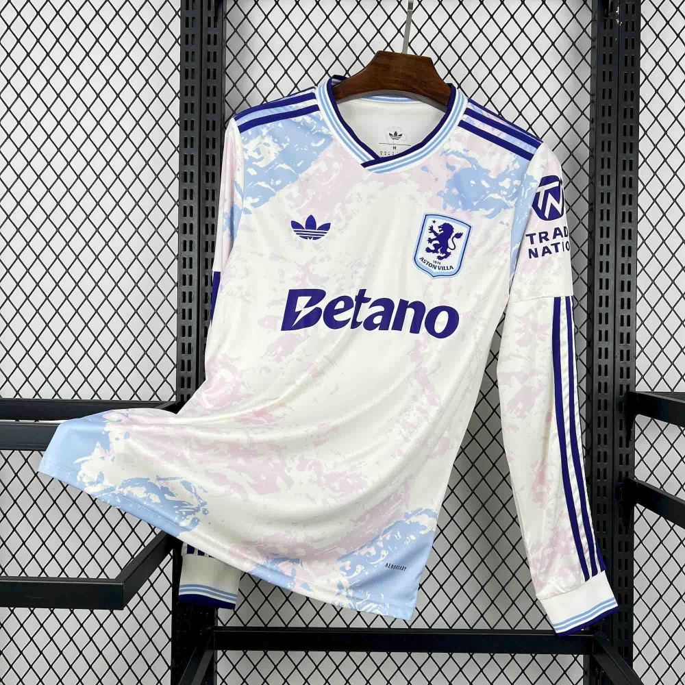 2025/26 Aston Villa Third Away Jersey Long Sleeve