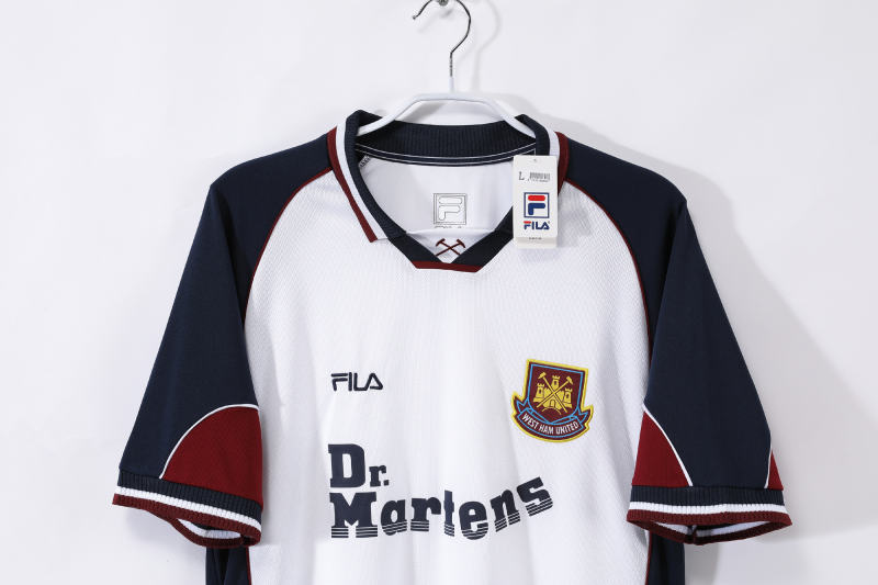 1999/01 West Ham United Away Retro Jersey