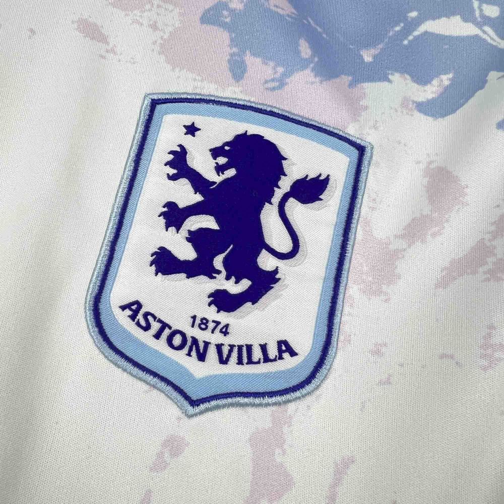 2025/26 Aston Villa Third Away Jersey Long Sleeve