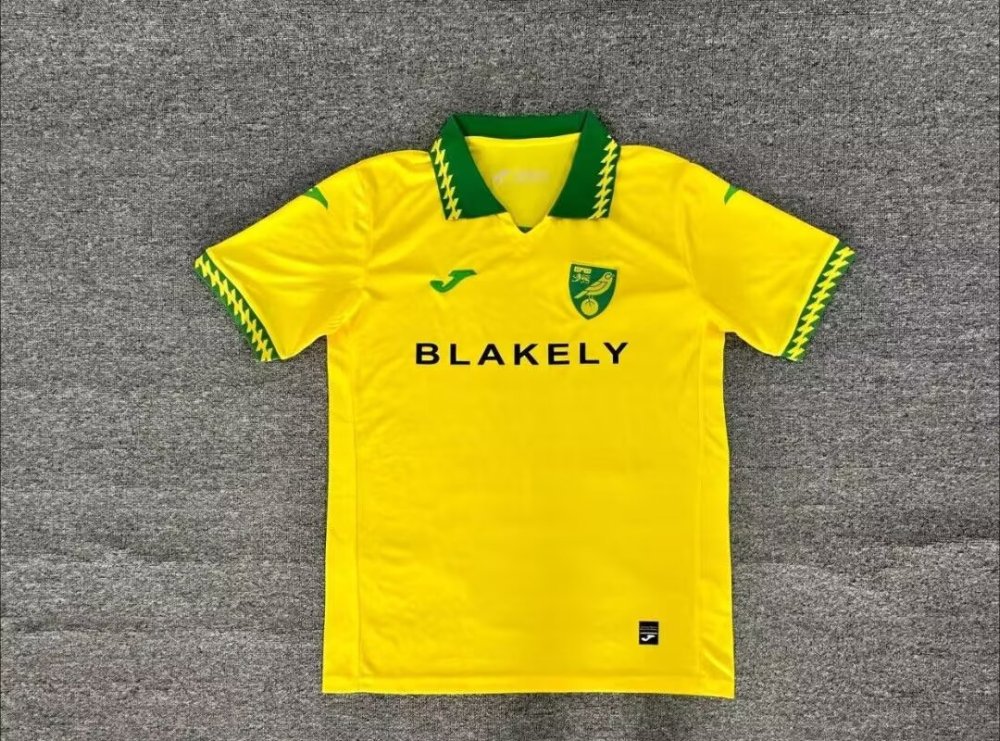 2025/26 Norwich City Home Jersey