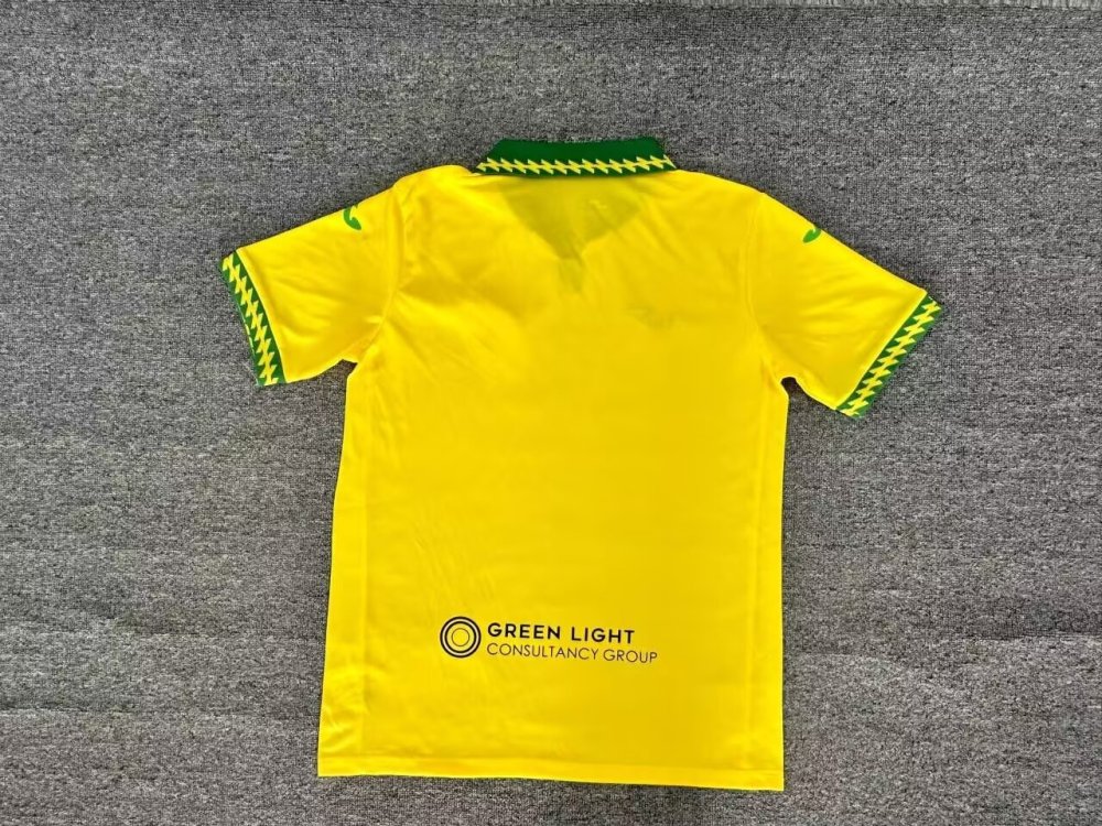 2025/26 Norwich City Home Jersey
