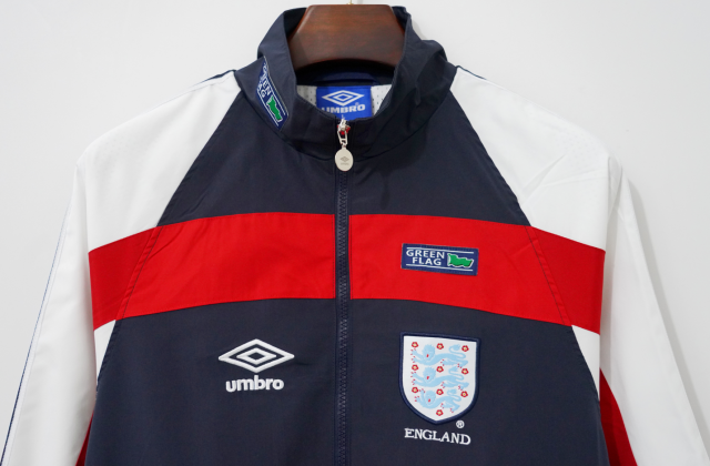 1998 England Retro Windbreaker 
