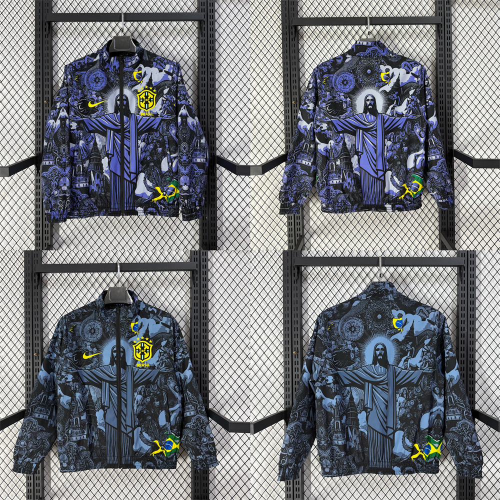 2026 Brazil Reversible Windbreaker 
