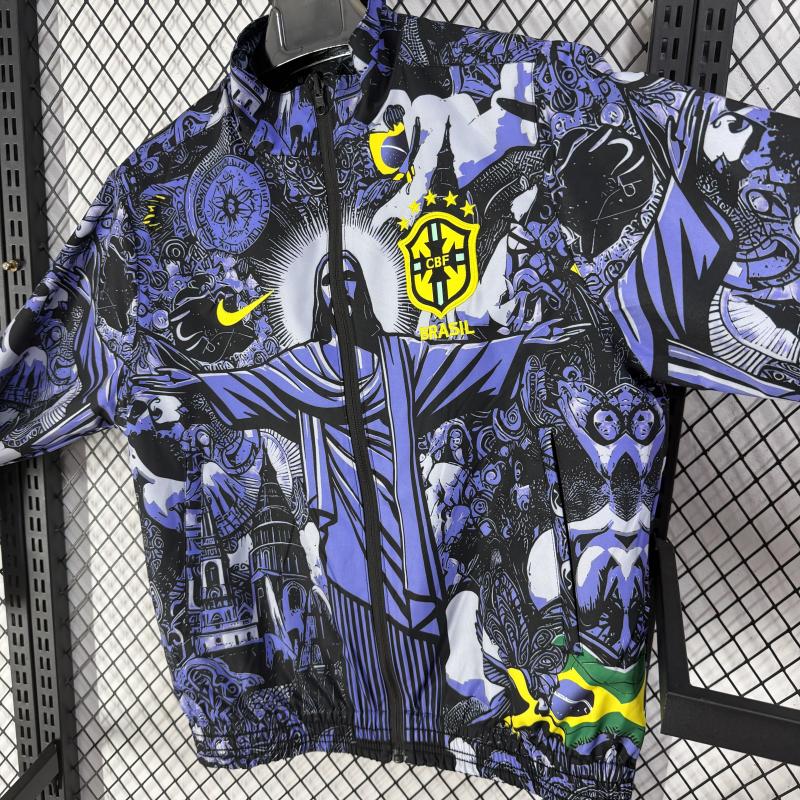 2026 Brazil Reversible Windbreaker 