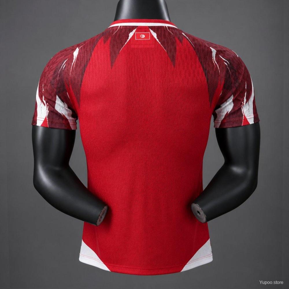 2026 World Cup Tunisia Home Jersey Player Version