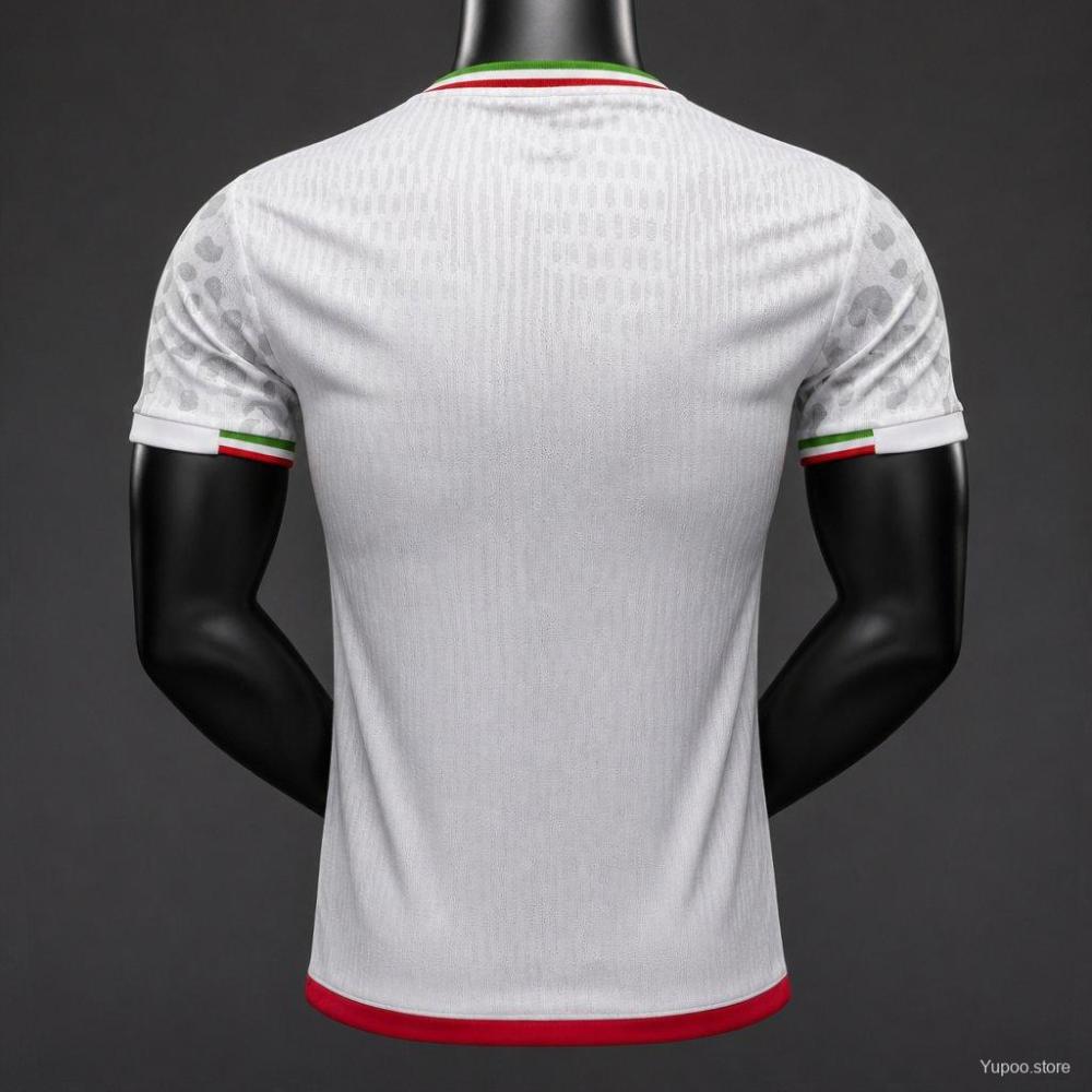 2026 World Cup Iran Home Jersey Player Version