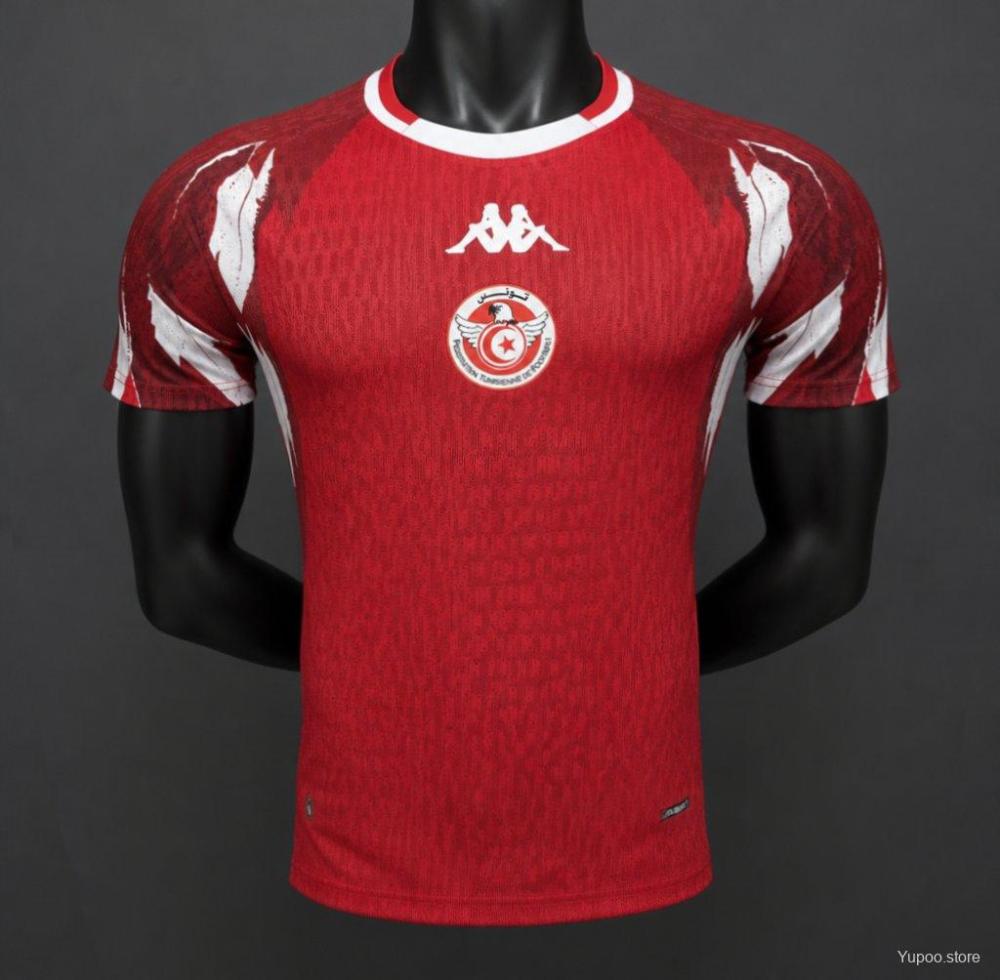 2026 World Cup Tunisia Home Jersey Player Version