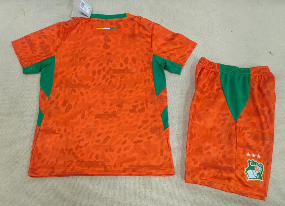 2026 World Cup Ivory Coast Home Kids Jersey 