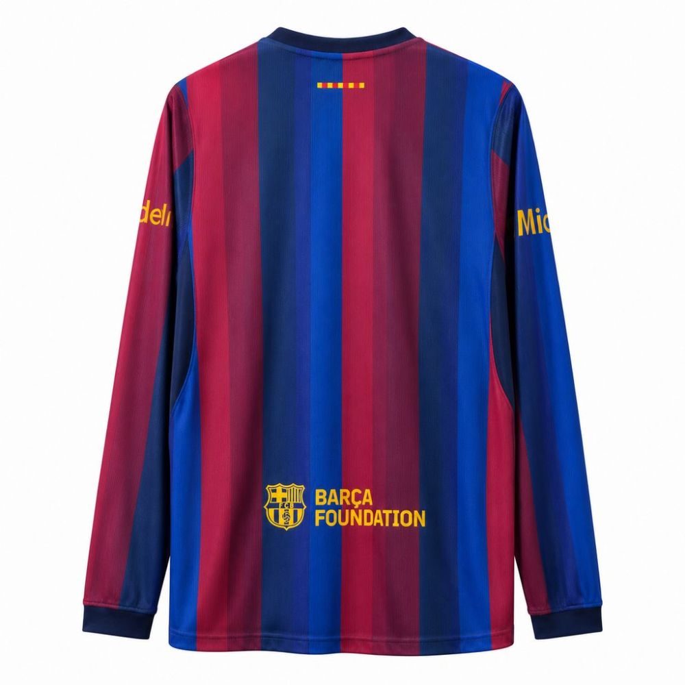 2026/27 Barcelona Home Jersey Long Sleeve