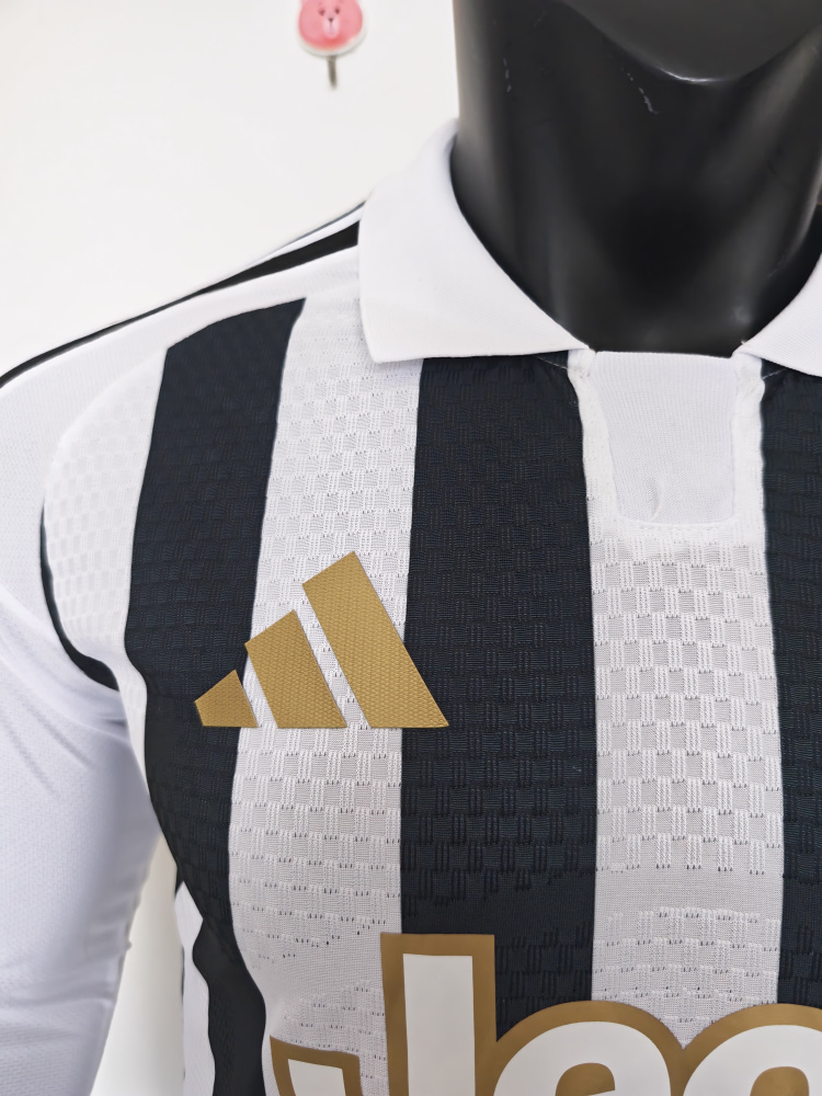 2026/27 Juventus Home Jersey Player Version Long Sleeve