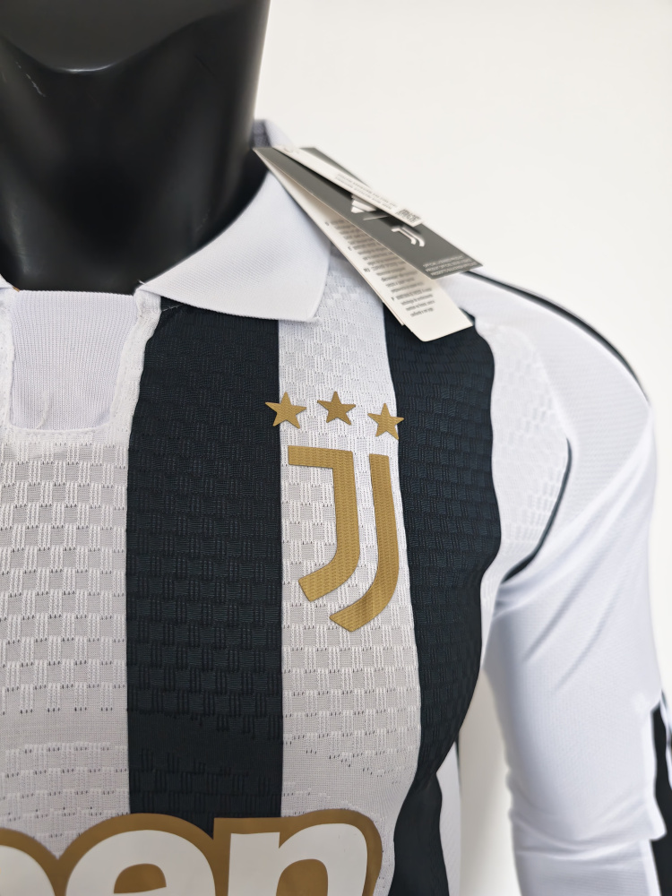 2026/27 Juventus Home Jersey Player Version Long Sleeve